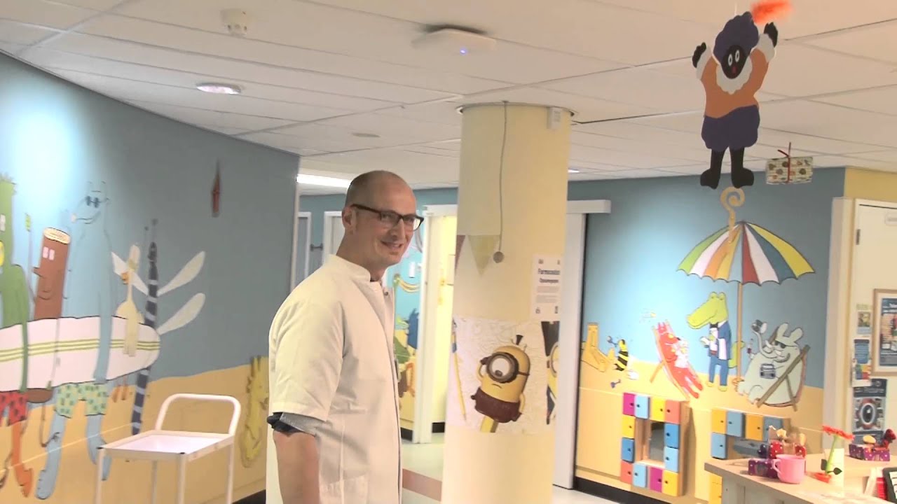 kinderarts-neonatoloog Jasper Been in het Sophia Kinderziekenhuis van het Erasmus Medisch Centrum Rotterdam